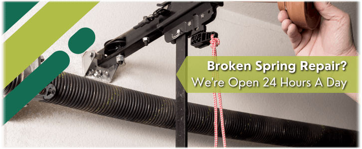 Broken Garage Door Spring Repair Framingham MA